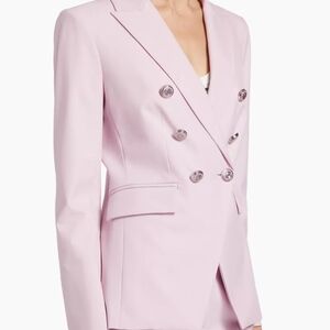Veronica Beard Miller Dickey Jacket Pink Women's Size 8